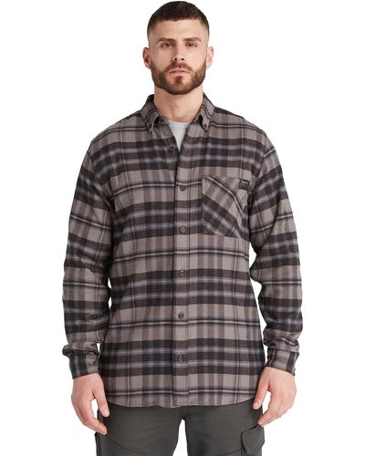 Timberland Woodfort Mid-weight Flannel Shirt 2.0 - Black