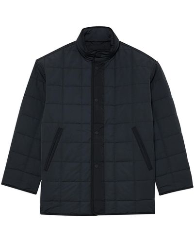 Theory Mens Ian Element Tech Quilted Jacket - Blue