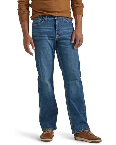 Wrangler Relaxed Fit Boot Cut Jean - Blue
