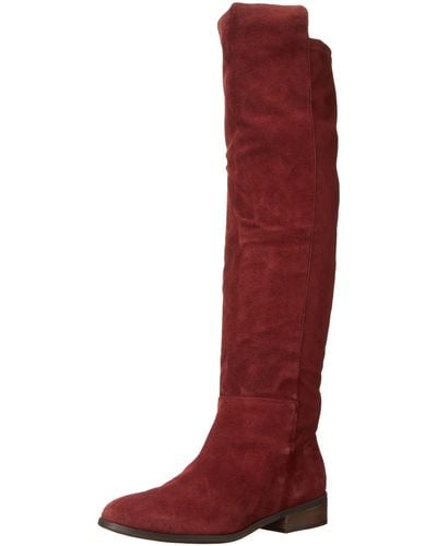 Lucky Brand Calypso Over-the-knee Boot - Red