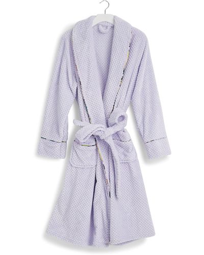 Vera Bradley Plush Fleece Robe - Purple