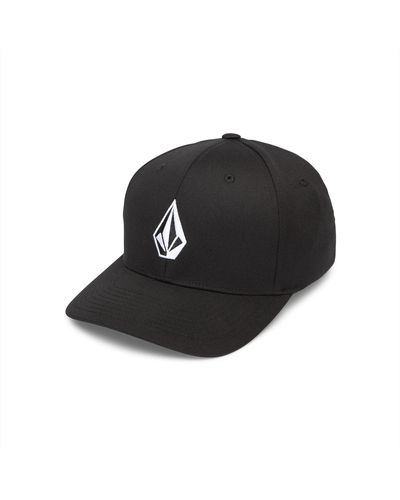 Volcom Olcom Full Stone Flexfit Stretch Hat - Black