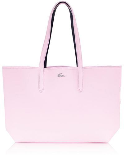 Pink Lacoste Tote bags for Women | Lyst
