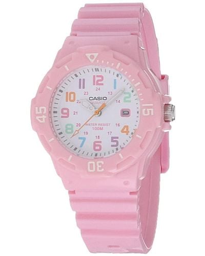 G-Shock Lrw-200h-4b2vcf Pink Stainless Steel Watch With Resin Band