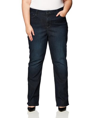 NYDJ Plus-size Barbara Bootcut Jeans - Blue