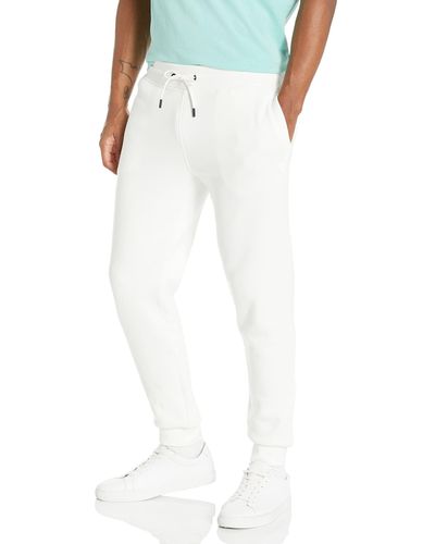 Guess Eco Aldwin Logo Pants - White