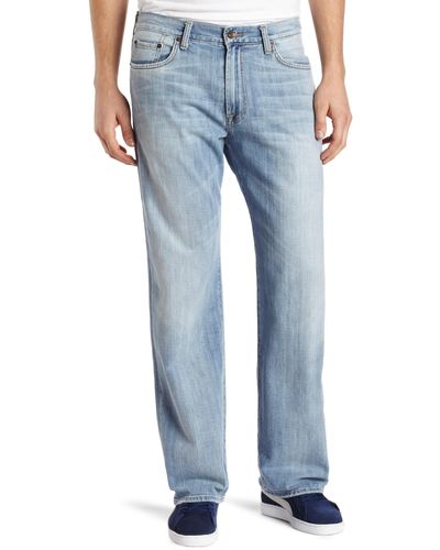 Lucky Brand S 181 Relaxed Straight In Ol Refugio - Blue
