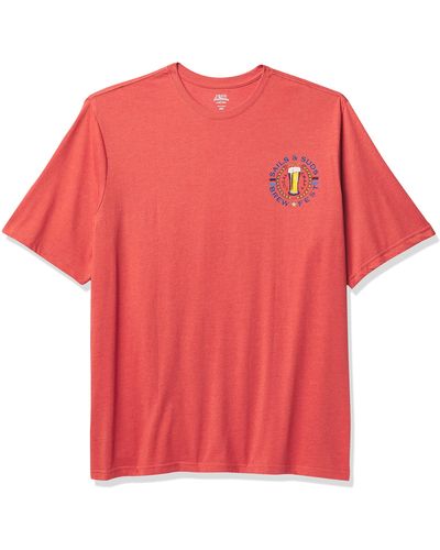 Izod Big Saltwater Short Sleeve Graphic T-shirt - Multicolor