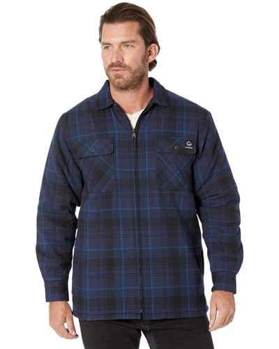 Wolverine Marshall Sherpa Lined Shirt Jac - Blue