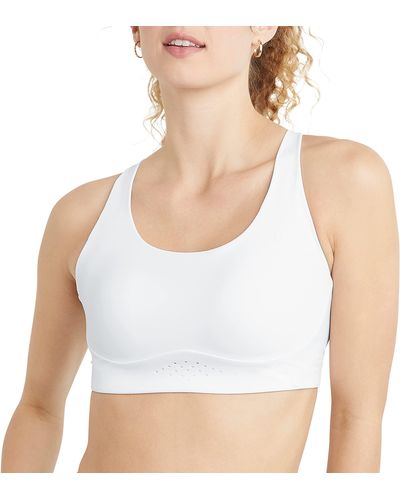 Champion , Absolute, Moisture Wicking, High-impact Sports Bra For , White, Large