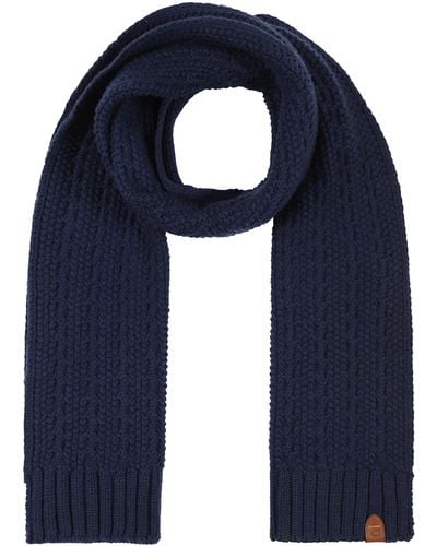 COACH Cable Scarf - Blue