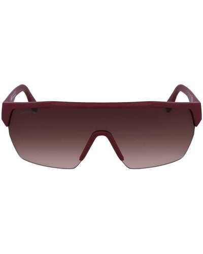 Lacoste L989s Rectangular Sunglasses - Purple