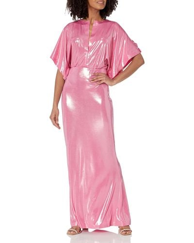 Norma Kamali Obie Gown - Pink