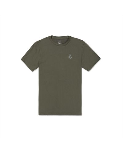 Volcom Regular Stone Tech Short Sleeve T-shirt - Green