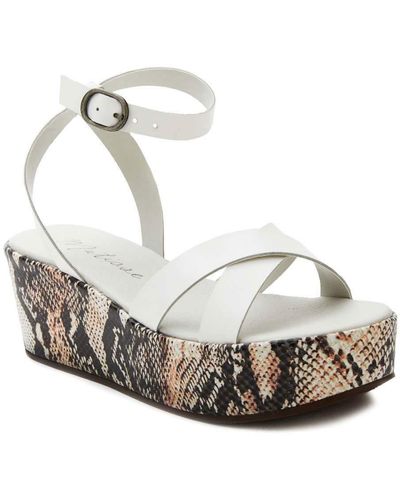 Matisse Wedge Sandal - Metallic
