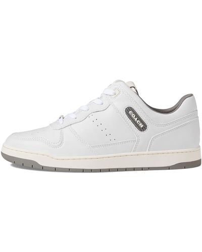 COACH C201 Leather Sneaker - White