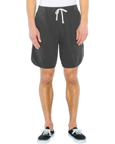 American Apparel French Terry Basketball Short - Black