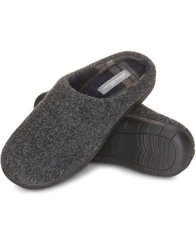 Eddie Bauer Fremont Slippers | House Slippers For | Cushioned Footbed Lightweight Slip-on Bedroom Shoes With Rubber Outsole - Multicolor