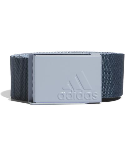 adidas Golf Reversible Web Belt - Blue