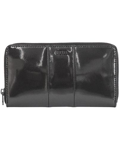 DIESEL Silverado Rush Granato Wallet,metallic Black,one Size