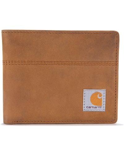 Carhartt Casual Saddle Leather Wallets - Multicolor