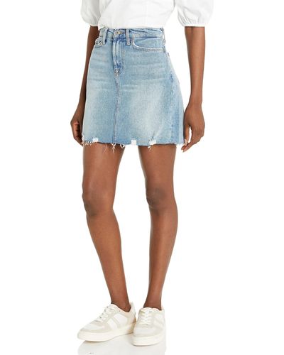 7 For All Mankind Mia Skirt - Blue