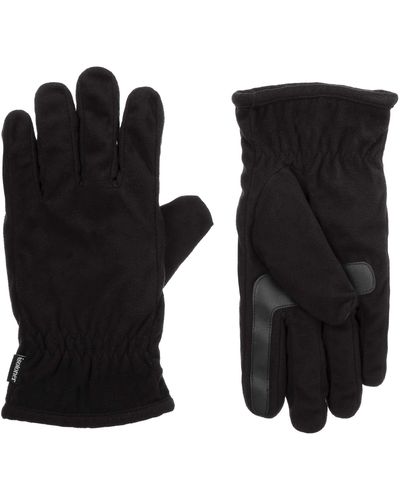 Isotoner Fleece Touchscreen Glove - Black