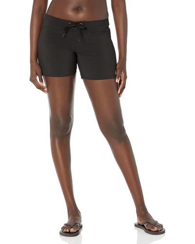 Volcom S Simply Solid 5 Inch Boardshort Board Shorts - Black