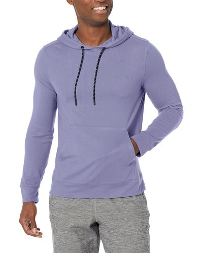 Jockey Mens Incline Pullover Hoodie Hooded Sweatshirt - Purple