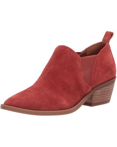 Lucky Brand Fallo Fashion Boot - Red