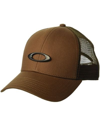 Oakley S Trucker Ellipse Hat - Brown