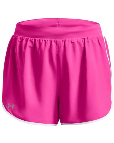 Under Armour S Fly By 2.0 Shorts, - Pink