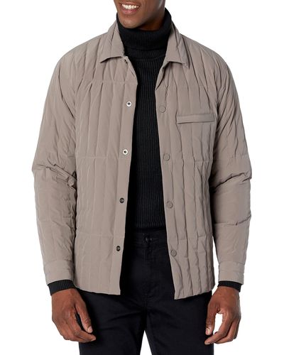 Theory Mens Walker Df Vq.paper Transitional Jacket - Multicolor