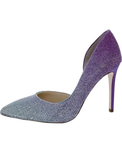 Jessica Simpson Prizma D orsay Pump in Metallic Lyst