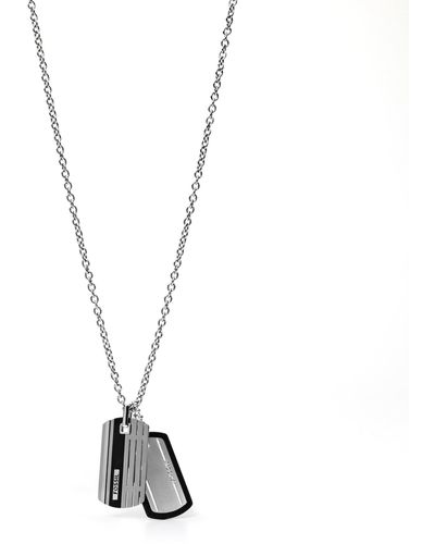 Fossil Stainless Steel Necklace - Metallic
