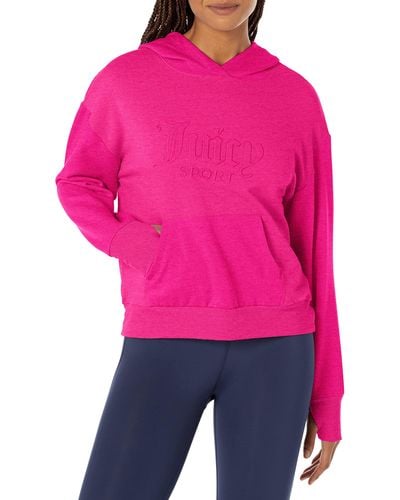 Juicy Couture Iconic Logo Hoodie - Pink