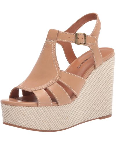 Lucky Brand Ressica Platform Wedge Sandal - Multicolor