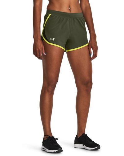 Under Armour Fly By 2.0 Running Shorts, - Green