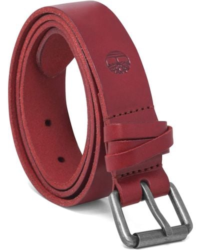 Timberland Casual Leather Belt For Jeans - Multicolor
