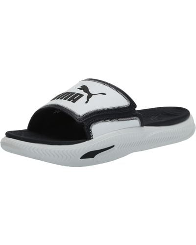 PUMA Softridepro Slide Sandal - Black