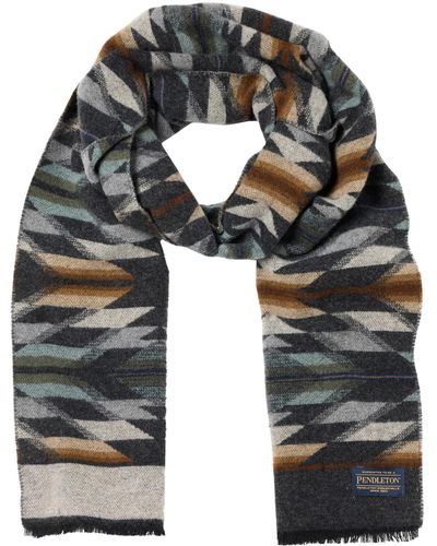 Pendleton Jacquard Scarf - Black