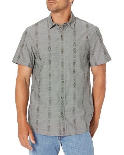 Pendleton Short Sleeve Carson Shirt - Gray