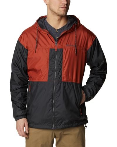 Columbia Flash Challenger Lined Windbreaker - Red