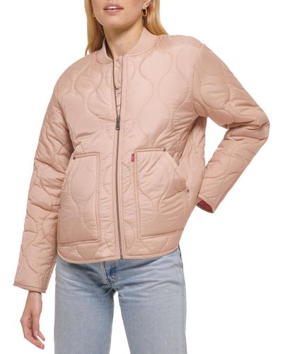 Levi's Onion Quilted Liner Jacket - Red