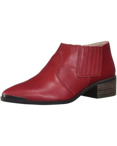Lucky Brand Kalbah Ankle Boot - Red
