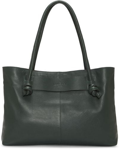 Lucky Brand Juli Leather Tote - Black