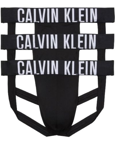 Calvin Klein Intense Power 3-pack Jock Strap - Black
