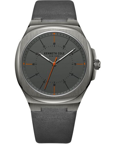 Kenneth Cole 41mm Classic Watch With Anti-glare Dial - Gray