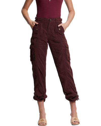 Red Guess Pants for Women