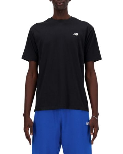 New Balance Sport Essentials Cotton T-shirt - Blue